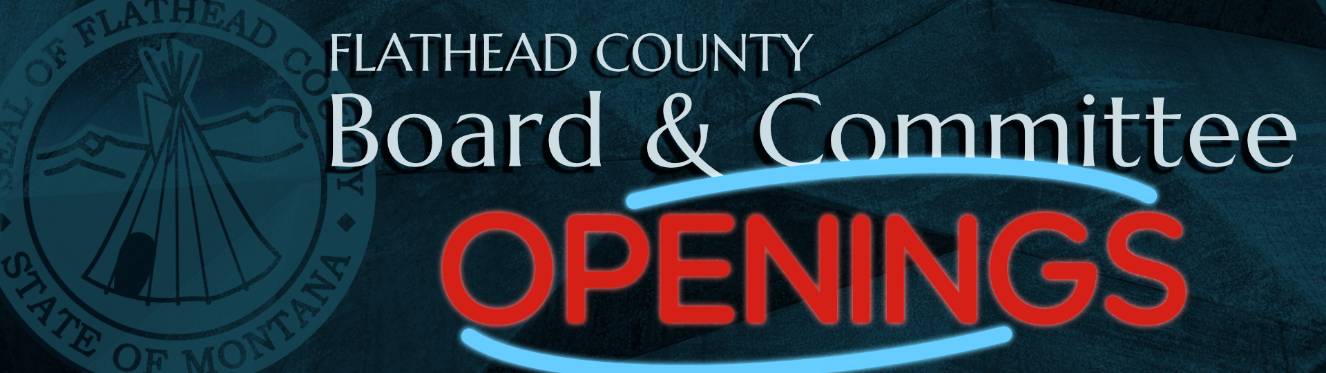 There are positions open for County Boards and Committees. Click this image to see them.
